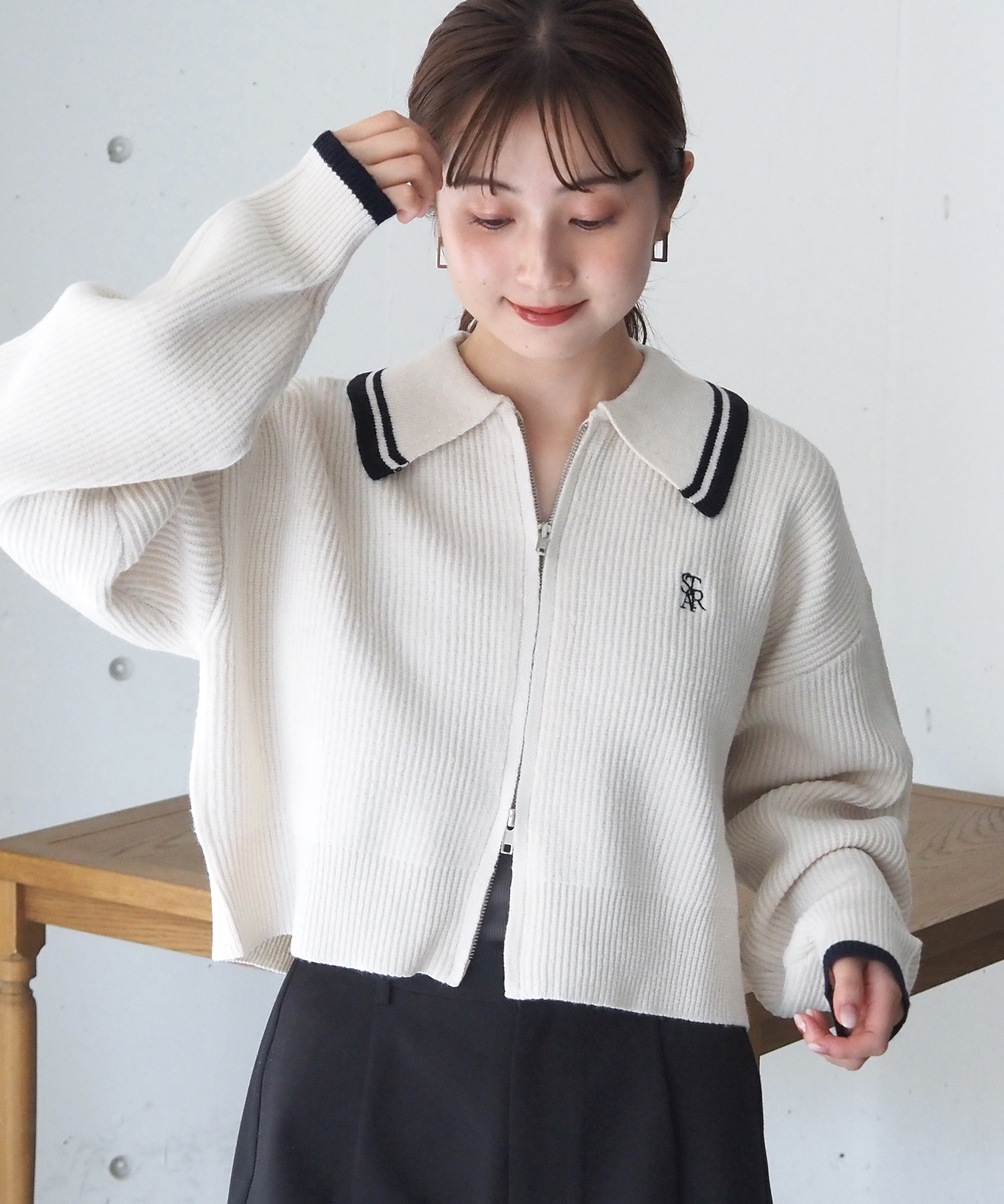 tiptop+pocket ティップトッププラスポケット / [新色登場] ライン衿