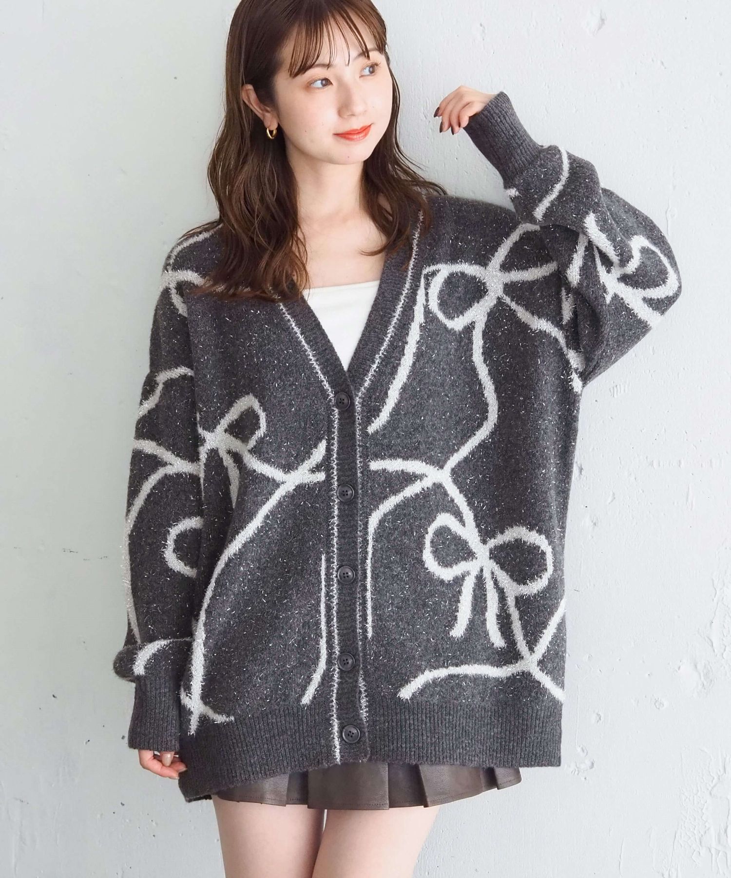 tiptop+pocket ティップトッププラスポケット / ラメフェザーモールV