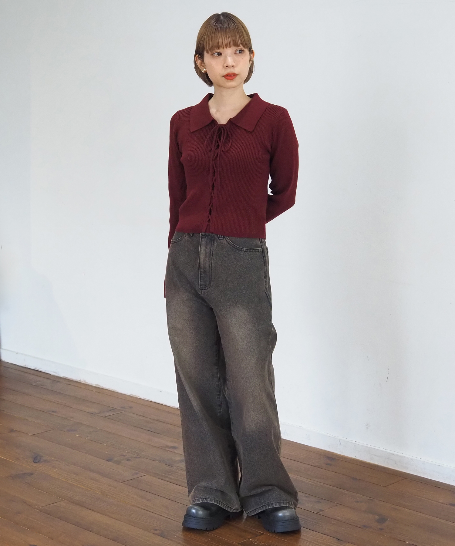 トップス　メンズ　レディース osharewalker（オシャレウォーカー） トップス プルオーバー 長袖