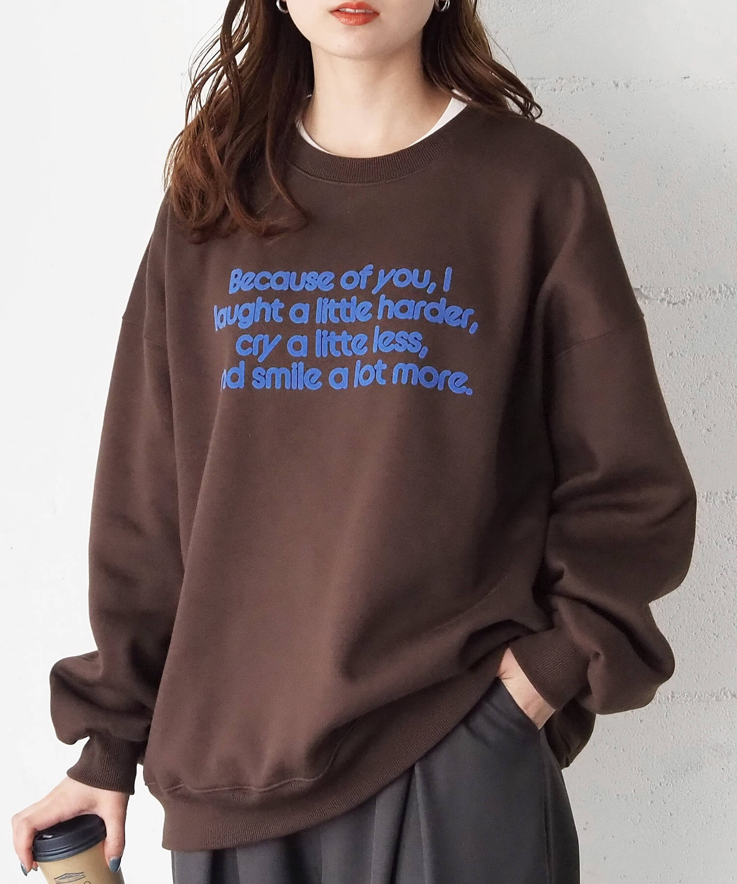 BRIEFING ダークブラウン プルオーバー　裏起毛 BRIEFING ダークブラウン プルオーバー 裏起毛 BRIEFING ダーク